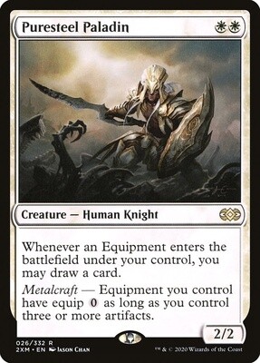 Puresteel Paladin (Double Masters, 26, Nonfoil)