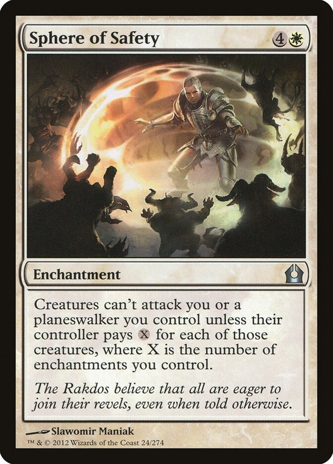 Sphere of Safety (Return to Ravnica, 24, Nonfoil)