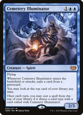 Cemetery Illuminator (Innistrad: Crimson Vow, 50, Nonfoil)