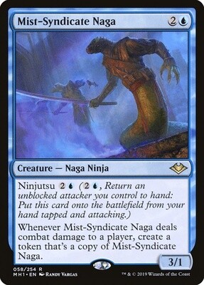 Mist-Syndicate Naga (Modern Horizons, 58, Nonfoil)