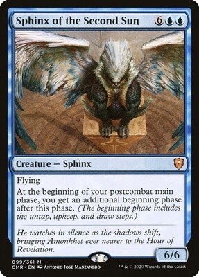 Sphinx of the Second Sun (Commander Legends, 99, Nonfoil)