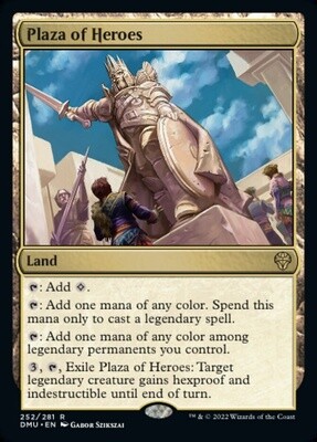 Plaza of Heroes (Dominaria United, 252, Nonfoil)