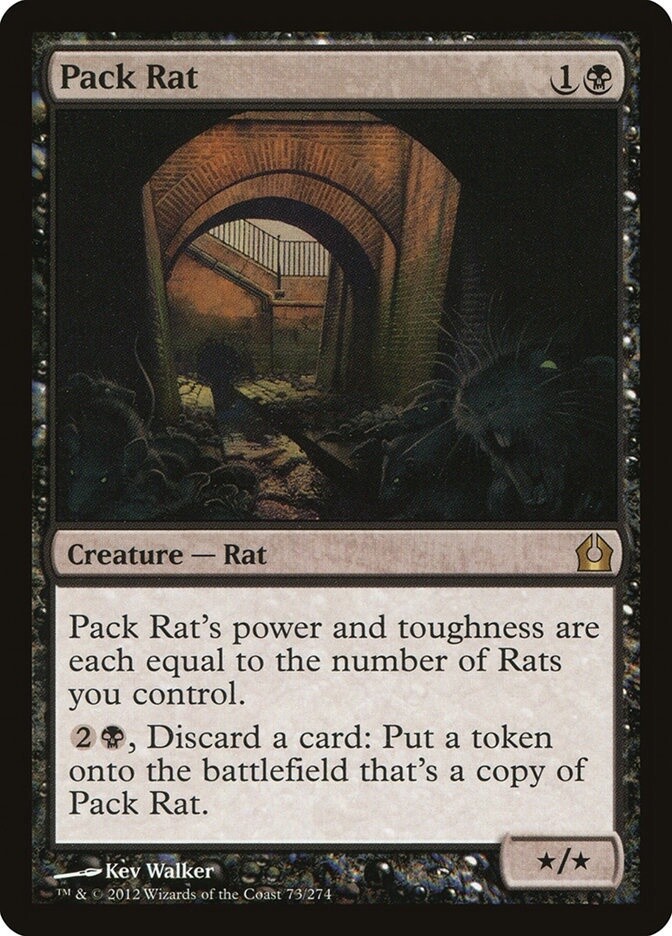 Pack Rat (Return to Ravnica, 73, Nonfoil)