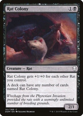 Rat Colony (Dominaria, 101, Nonfoil)