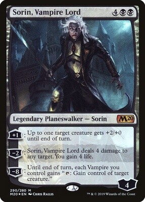 Sorin, Vampire Lord (Core Set 2020, 290, Foil)