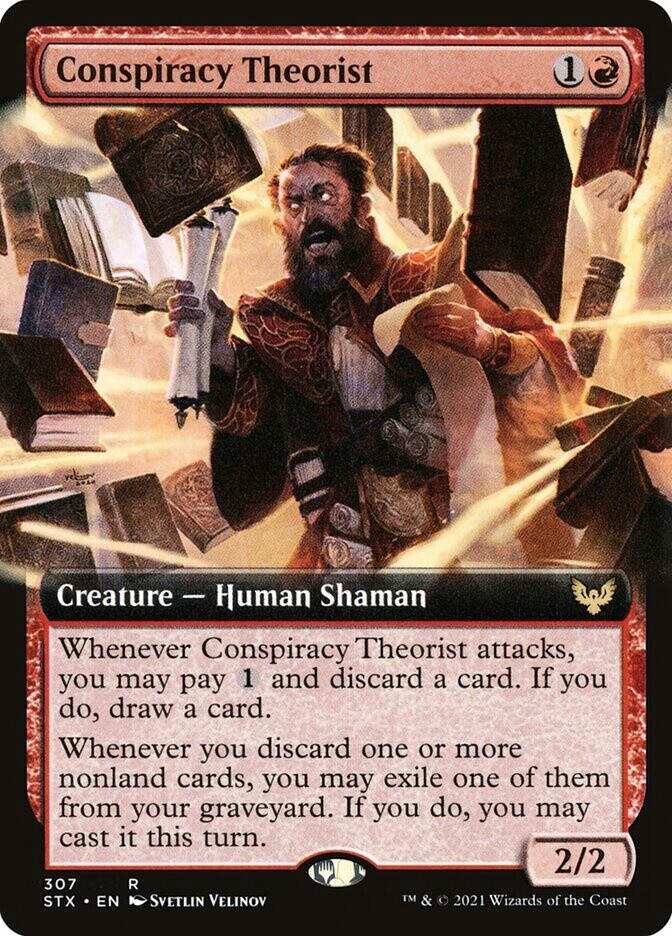 Conspiracy Theorist (Strixhaven: School of Mages, 307, Foil)