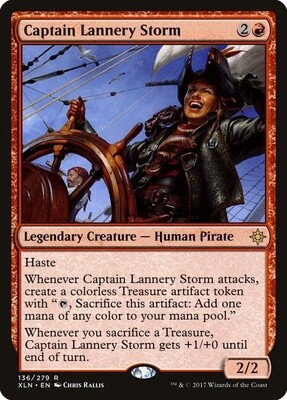 Captain Lannery Storm (Ixalan, 136, Nonfoil)
