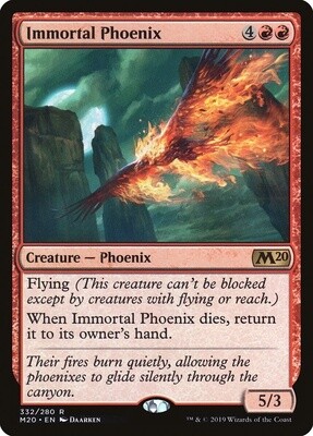 Immortal Phoenix (Core Set 2020, 332, Nonfoil)