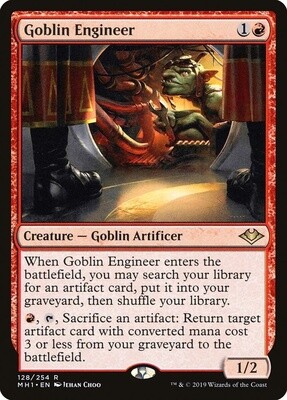 Goblin Engineer (Modern Horizons, 128, Nonfoil)