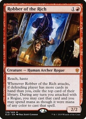 Robber of the Rich (Throne of Eldraine, 138, Nonfoil)