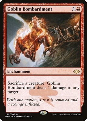 Goblin Bombardment (Modern Horizons 2, 279, Nonfoil)