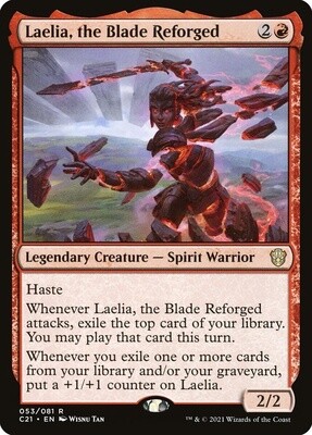 Laelia, the Blade Reforged (Commander 2021, 53, Nonfoil)