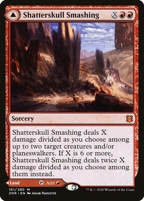 Shatterskull Smashing // Shatterskull, the Hammer Pass (Zendikar Rising, 161, Nonfoil)