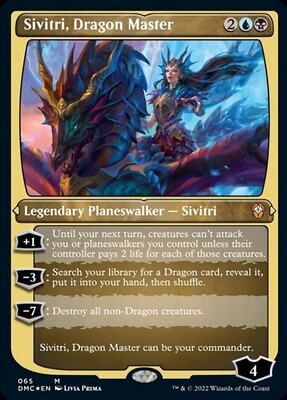 Sivitri, Dragon Master (Dominaria United Commander, 65, Etched)