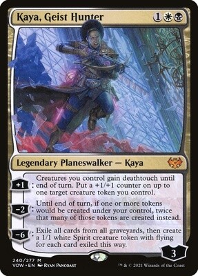Kaya, Geist Hunter (Innistrad: Crimson Vow, 240, Nonfoil)