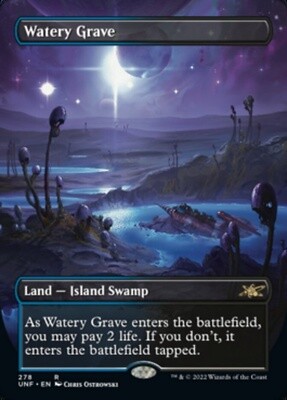 Watery Grave (Unfinity, 278, Nonfoil)