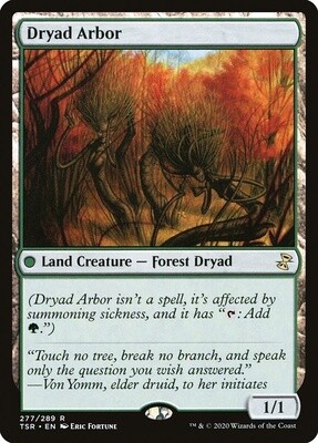 Dryad Arbor (Time Spiral Remastered, 277, Nonfoil)