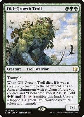 Old-Growth Troll (Kaldheim, 185, Foil)