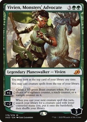 Vivien, Monsters' Advocate (Ikoria: Lair of Behemoths, 175, Nonfoil)