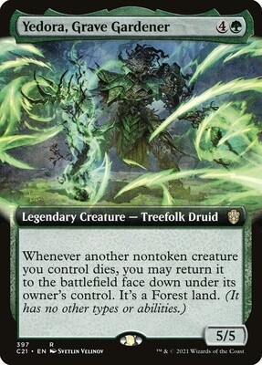 Yedora, Grave Gardener (Commander 2021, 397, Nonfoil)