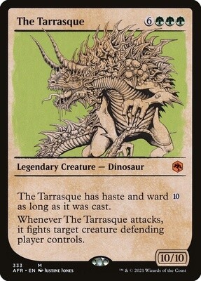 The Tarrasque (Adventures in the Forgotten Realms, 333, Nonfoil)