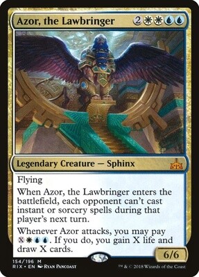 Azor, the Lawbringer (Rivals of Ixalan, 154, Nonfoil)