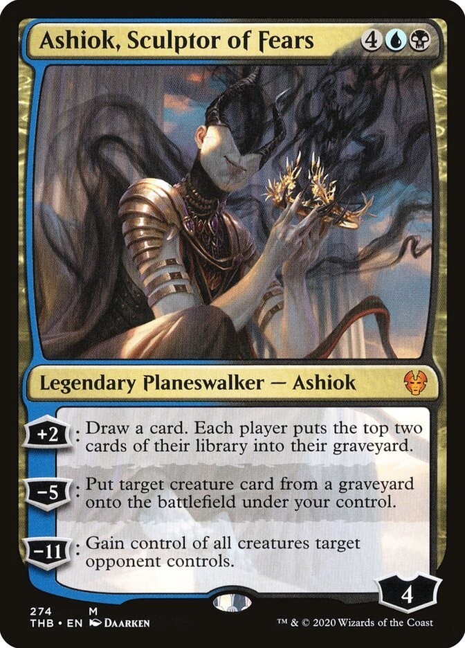 Ashiok, Sculptor of Fears (Theros Beyond Death, 274, Nonfoil)