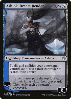 Ashiok, Dream Render (War of the Spark, 228, Nonfoil)