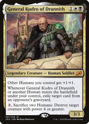 General Kudro of Drannith (Ikoria: Lair of Behemoths, 187, Nonfoil)