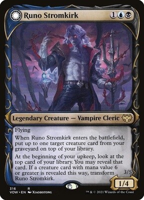 Runo Stromkirk // Krothuss, Lord of the Deep (Innistrad: Crimson Vow, 316, Nonfoil)