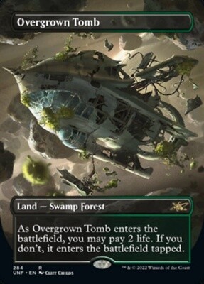 Overgrown Tomb (Unfinity, 284, Foil)