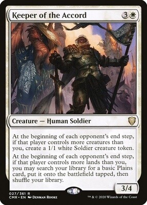 Keeper of the Accord (Commander Legends, 27, Foil)