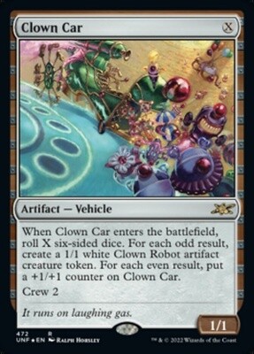 Clown Car (Unfinity, 472, Foil)