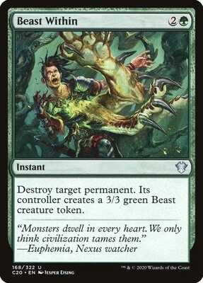 Beast Within (Commander 2020, 168, Nonfoil)