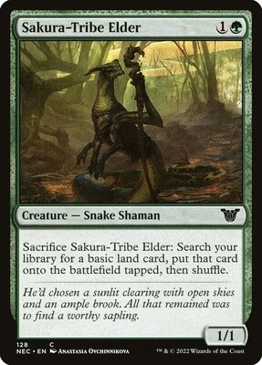 Sakura-Tribe Elder (Neon Dynasty Commander, 128, Nonfoil)