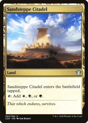 Sandsteppe Citadel (Commander 2020, 305, Nonfoil)