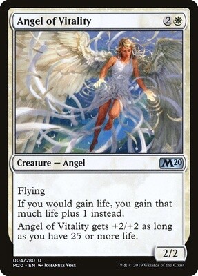 Angel of Vitality (Core Set 2020, 4, Nonfoil)