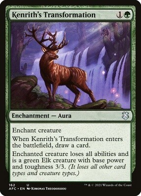Kenrith's Transformation (Forgotten Realms Commander, 162, Nonfoil)