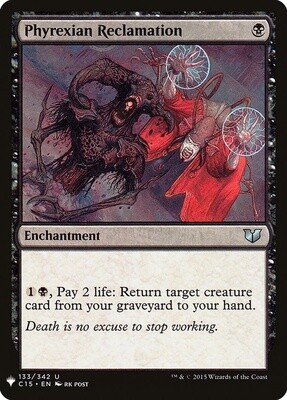 Phyrexian Reclamation (Mystery Booster, 733, Nonfoil)