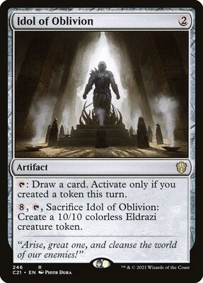 Idol of Oblivion (Commander 2021, 246, Nonfoil)