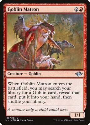 Goblin Matron (Modern Horizons, 129, Nonfoil)