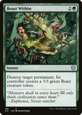 Beast Within (Commander 2021, 186, Nonfoil)