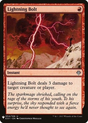 Lightning Bolt (Mystery Booster, 1001, Nonfoil)