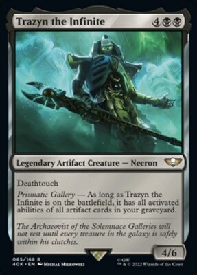 Trazyn the Infinite (Warhammer 40,000 Commander, 65, Nonfoil)