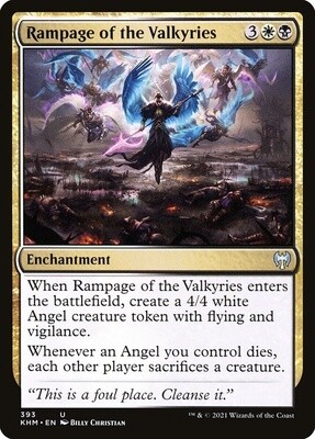 Rampage of the Valkyries (Kaldheim, 393, Nonfoil)