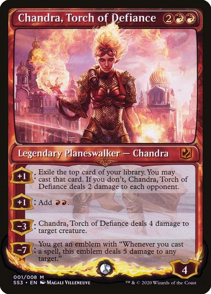 Chandra, Torch of Defiance (Signature Spellbook: Chandra, 1, Nonfoil)