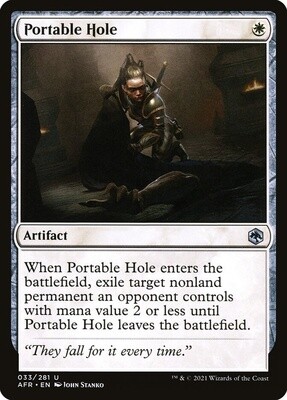 Portable Hole (Adventures in the Forgotten Realms, 33, Nonfoil)