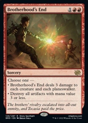 Brotherhood's End (The Brothers' War, 128, Nonfoil)