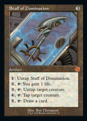 Staff of Domination (The Brothers' War Retro Artifacts, 56, Nonfoil)