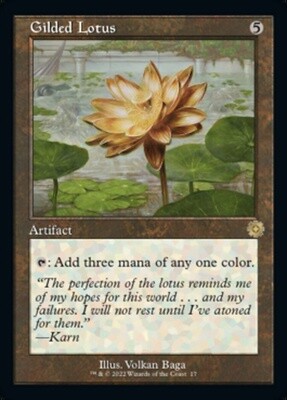 Gilded Lotus (The Brothers' War Retro Artifacts, 17, Nonfoil)